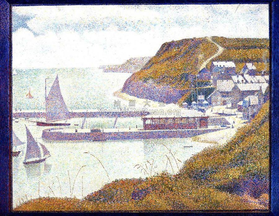 Port-en-Bessin, The Outer Harbor, High Tide - 乔治·修拉